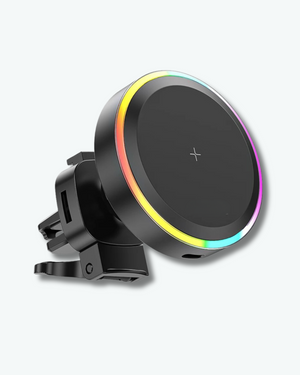 RGB Car Fast Charger Phone Mount